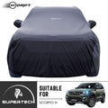 Neodrift® - Car Cover for SUV Mahindra Scorpio-N-#Material_SuperTech (₹6499/-)#Color_Black+Grey