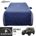 Neodrift® - Car Cover for SUV Mahindra Thar-#Material_SuperTech (₹6499/-)#Color_Blue+L.Grey