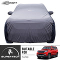 Neodrift® - Car Cover for SUV Mahindra TUV 300-#Material_SuperTech (₹6499/-)#Color_L.Grey+Blue