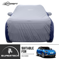 Neodrift® - Car Cover for SUV Mahindra XUV 400-#Material_SuperTech (₹6499/-)#Color_L.Grey+Blue