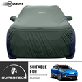 Neodrift® - Car Cover for SUV Mahindra XUV 400-#Material_SuperTech (₹6499/-)#Color_Light Green+Black