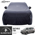 Neodrift® - Car Cover for SUV Maruti Suzuki Ertiga-#Material_SuperTech (₹6499/-)#Color_Black+Grey