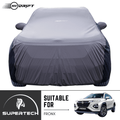 Neodrift® - Car Cover for SUV Maruti Suzuki Fronx-#Material_SuperTech (₹6499/-)#Color_L.Grey+Blue