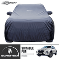 Neodrift® - Car Cover for SUV Maruti Suzuki Fronx-#Material_SuperTech (₹6499/-)#Color_Grey+Black