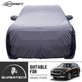 Neodrift® - Car Cover for SUV Maruti Suzuki Grand Vitara-#Material_SuperTech (₹6499/-)#Color_L.Grey+Blue