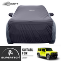Neodrift® - Car Cover for SUV Maruti Suzuki Jimny-#Material_SuperTech (₹6499/-)#Color_Black+Grey