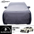 Neodrift® - Car Cover for SUV Mercedes CLS-#Material_SuperTech (₹6999/-)#Color_L.Grey+Blue