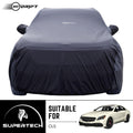 Neodrift® - Car Cover for SUV Mercedes CLS-#Material_SuperTech (₹6999/-)#Color_Black+Grey