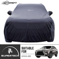 Neodrift® - Car Cover for SUV Mitsubishi Lexus 450-#Material_SuperTech (₹6999/-)#Color_Black+Grey