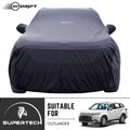 Neodrift® - Car Cover for SUV Mitsubishi Outlander-#Material_SuperTech (₹6999/-)#Color_Black+Grey