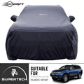 Neodrift® - Car Cover for SUV Mitsubishi Pajero Sports-#Material_SuperTech (₹6999/-)#Color_Black+Grey