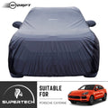 Neodrift® - Car Cover for SUV Porsche Cayenne-#Material_SuperTech (₹6999/-)#Color_Grey+Black