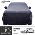 Neodrift® - Car Cover for SUV Porsche Panamera-#Material_SuperTech (₹6999/-)#Color_Black+Grey
