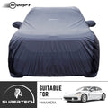 Neodrift® - Car Cover for SUV Porsche Panamera-#Material_SuperTech (₹6999/-)#Color_Grey+Black