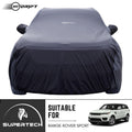 Neodrift® - Car Cover for SUV Range Rover Sports-#Material_SuperTech (₹6999/-)#Color_Black+Grey