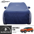 Neodrift® - Car Cover for SUV Renault Captur-#Material_SuperTech (₹6499/-)#Color_Blue+L.Grey