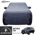 Neodrift® - Car Cover for SUV Toyota Innova Crysta-#Material_SuperTech (₹6499/-)#Color_Grey+Black