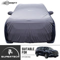 Neodrift® - Car Cover for SUV Toyota Innova Hycross-#Material_SuperTech (₹6499/-)#Color_L.Grey+Blue