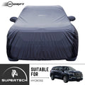 Neodrift® - Car Cover for SUV Toyota Innova Hycross-#Material_SuperTech (₹6499/-)#Color_Grey+Black