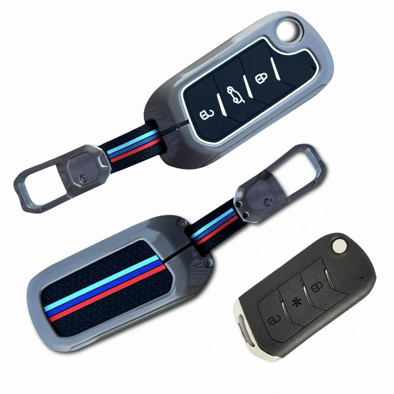 Neodrift KeyShield Best Car Key Cover for Mahindra TUV 300 Plus