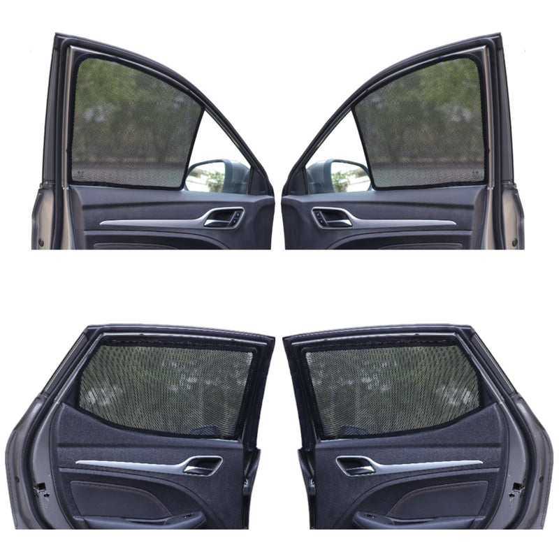 Neodrift 'NeoShade' Magnetic Car Sunshades for Skoda Kushaq (Set of 4pcs.)