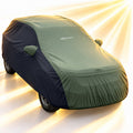 Neodrift SuperTech light green & black car body cover for Tata Harrier (SUV) #Material_SuperTech (₹6649/-)#Color_Light Green+Black