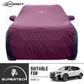 Neodrift - Car Cover for SUV BMW iX1 | iX1 - LWB-#Material_SuperTech (₹7199/-)#Color_Maroon+Black