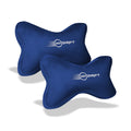 Neodrift® Neck Cushions for Neck Support in Car/Office Seat-#Style_NeckBone (Set of 2)#Color_Blue NB