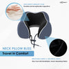Neodrift Travel Pillow Cushions for Comfortable Sleep & Neck Support (Car, Plane)
