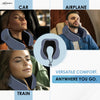 Neodrift Travel Pillow Cushions for Comfortable Sleep & Neck Support (Car, Plane)