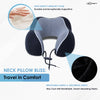 Neodrift Travel Pillow Cushions for Comfortable Sleep & Neck Support (Car, Plane)