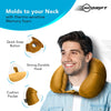 Neodrift® 'TravelNeck' - Memory Foam Travel Pillow for Neck Support-
