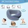 Neodrift Travel Pillow Cushions for Comfortable Sleep & Neck Support (Car, Plane)