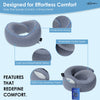 Neodrift Travel Pillow Cushions for Comfortable Sleep & Neck Support (Car, Plane)