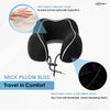 Neodrift Travel Pillow Cushions for Comfortable Sleep & Neck Support (Car, Plane)