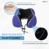 Neodrift Travel Pillow Cushions for Comfortable Sleep & Neck Support (Car, Plane)