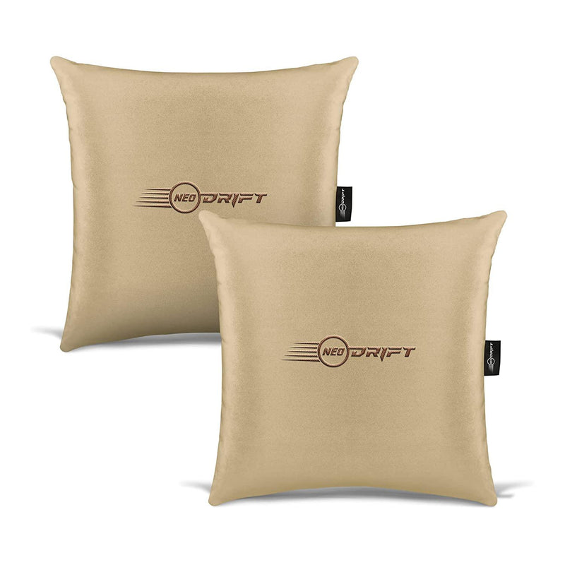 Neodrift® 'Square Pillow' - Memory Foam Cushion for Back Support (Set of 2)