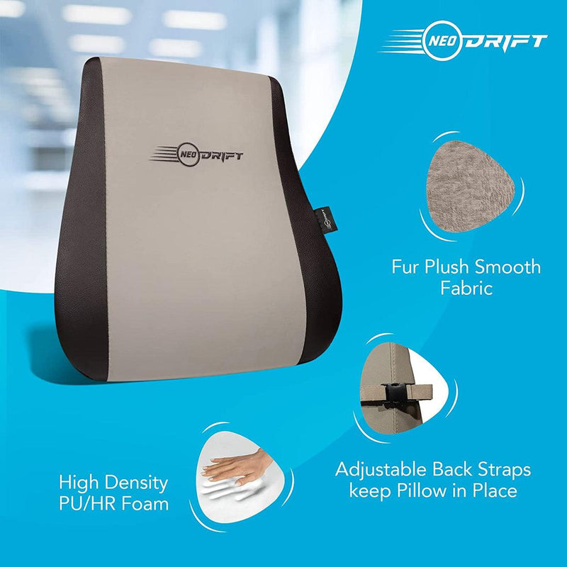 Neodrift® 'OrthoBrace' - PU Foam Orthopaedic Cushion for Back Support